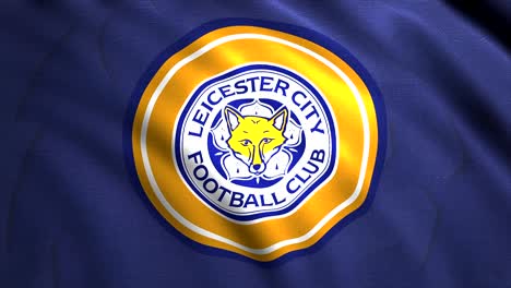 leicester city football club logo on jersey