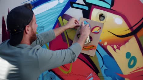 Artista-De-Graffiti-Pintando-Con-Aerosol-4k