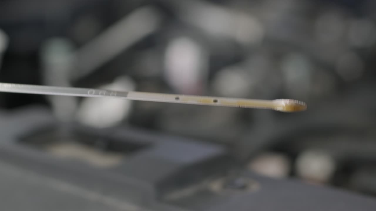 Checking Engine Oil Level