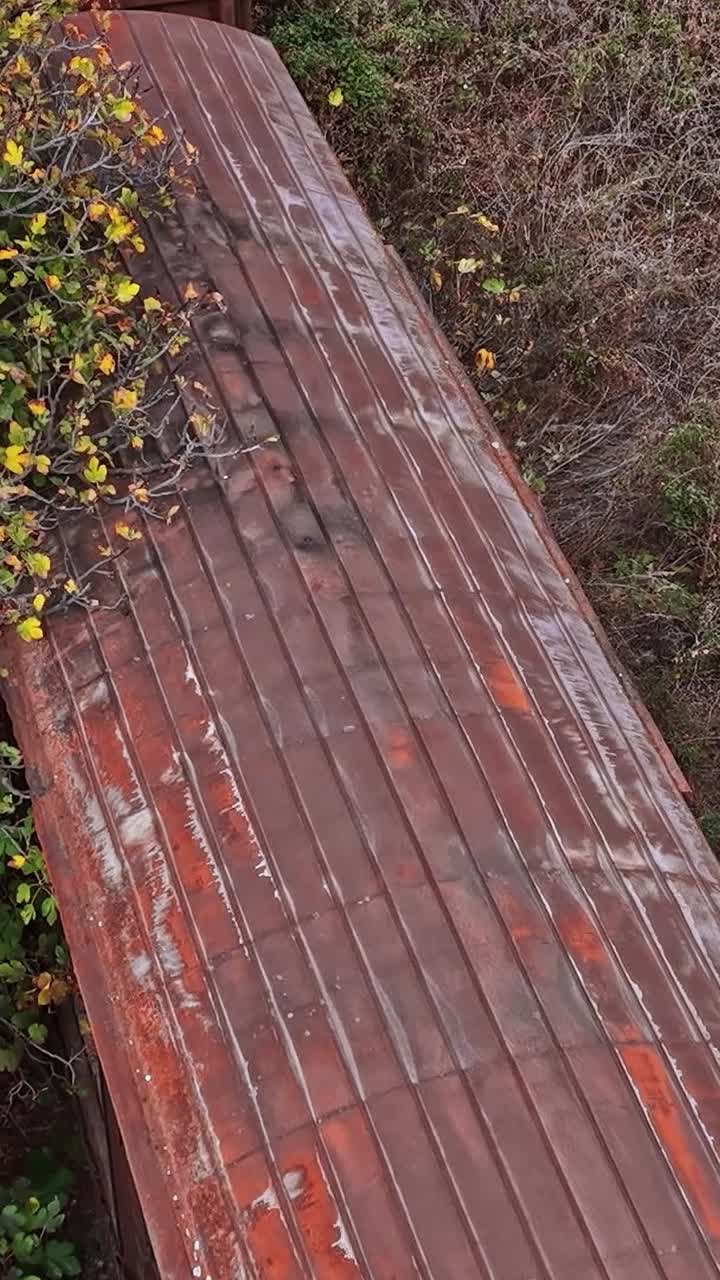 Gamle togvogne står forladte på en mark i Grækenland i dagtimerne.