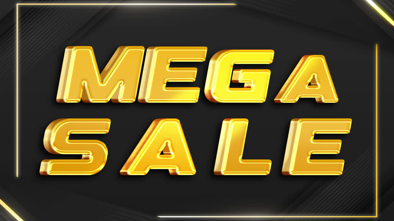 Mega Sale Promotional Banner