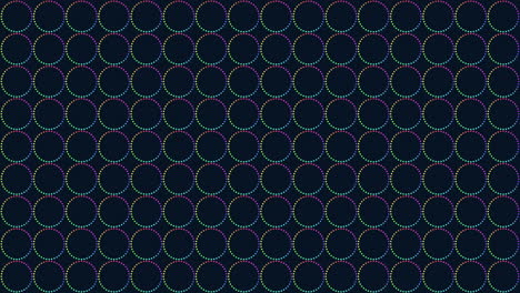 Seamless-neon-geometric-circles-pattern-in-rows