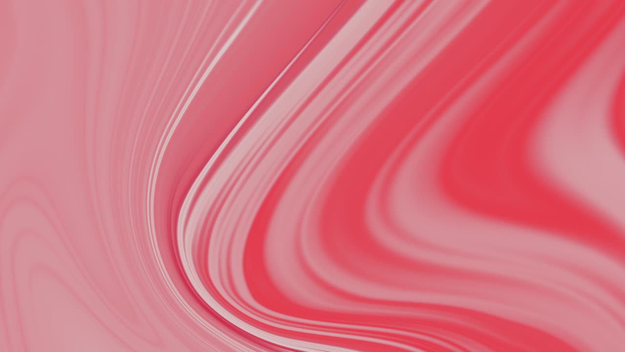 流动的颜料 - 液体颜料的3D动画