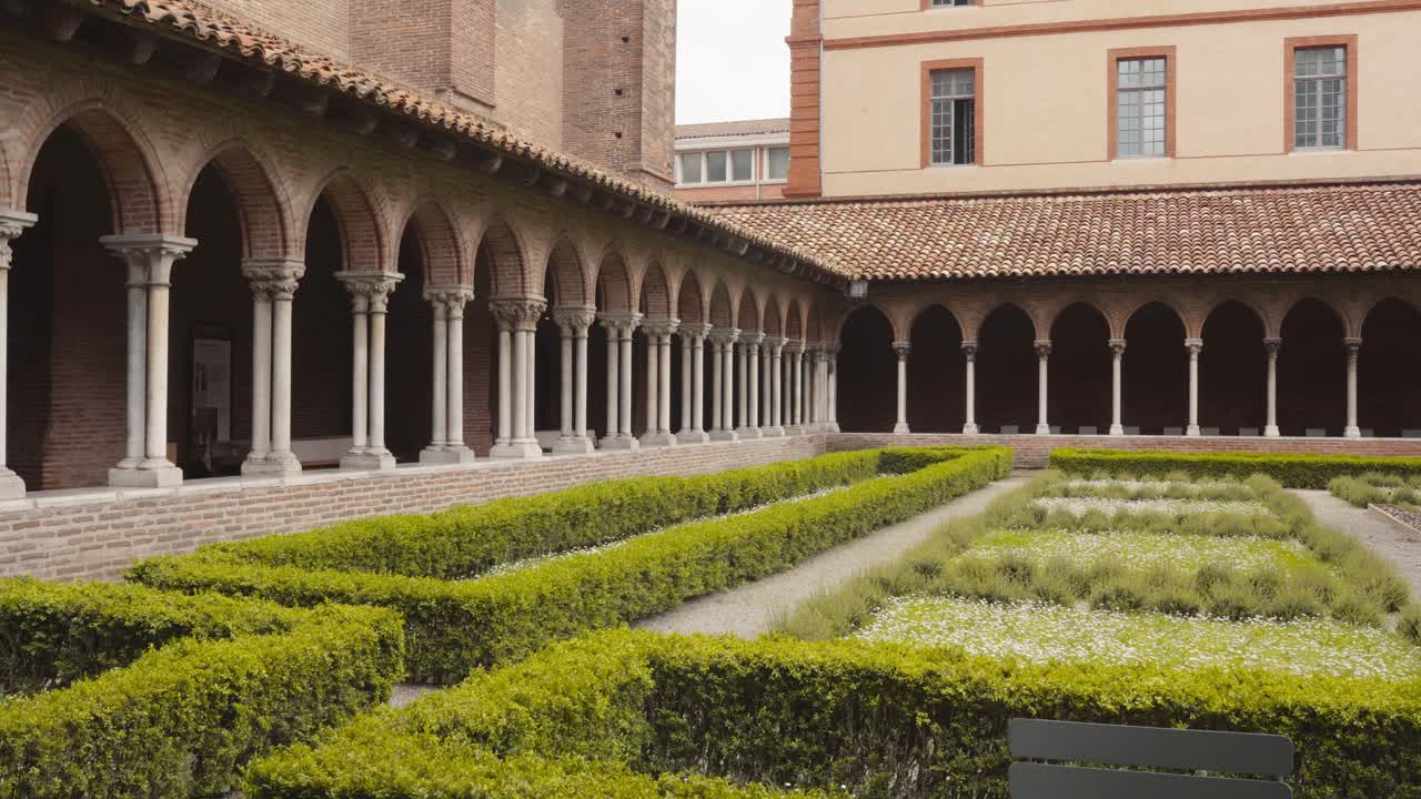 Courtyard of a Toulouse Cloister