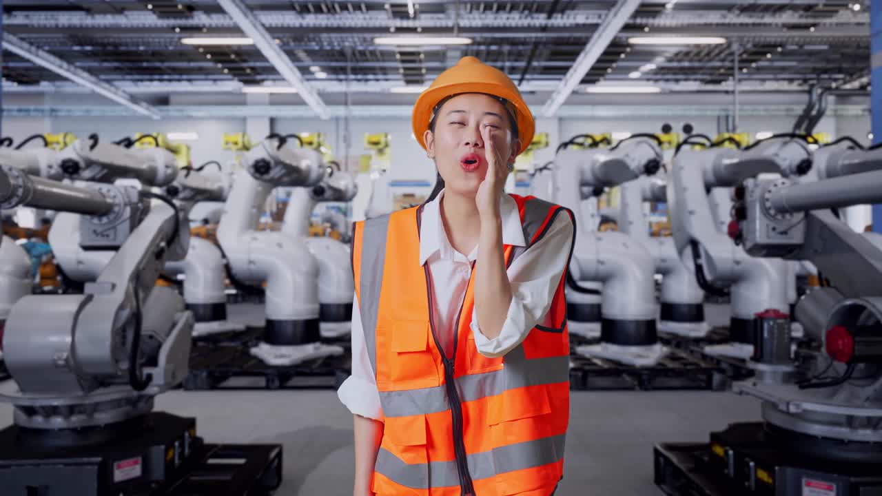 로을 가진 공장 엔지니어