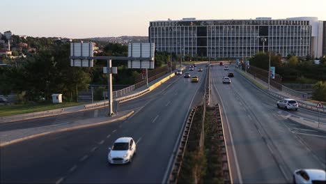tráfico de automóviles de la ciudad