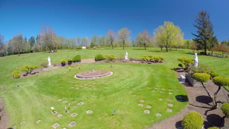 An-aerial-view-over-a-cemetery