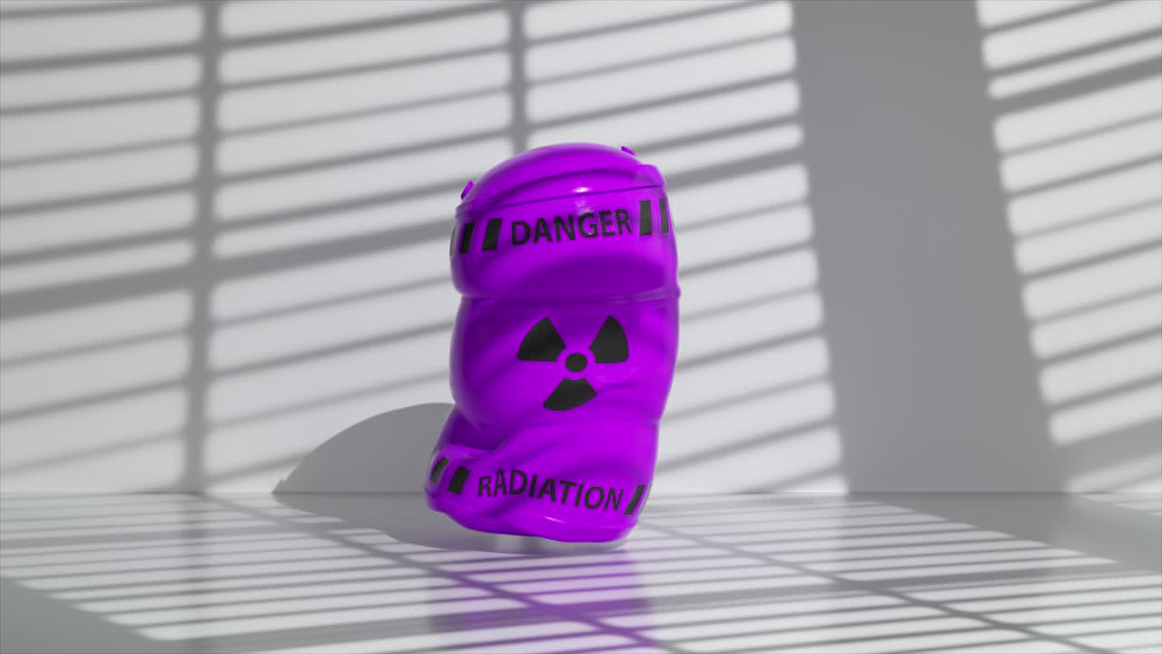 señales de peligro y de advertencia de radiación