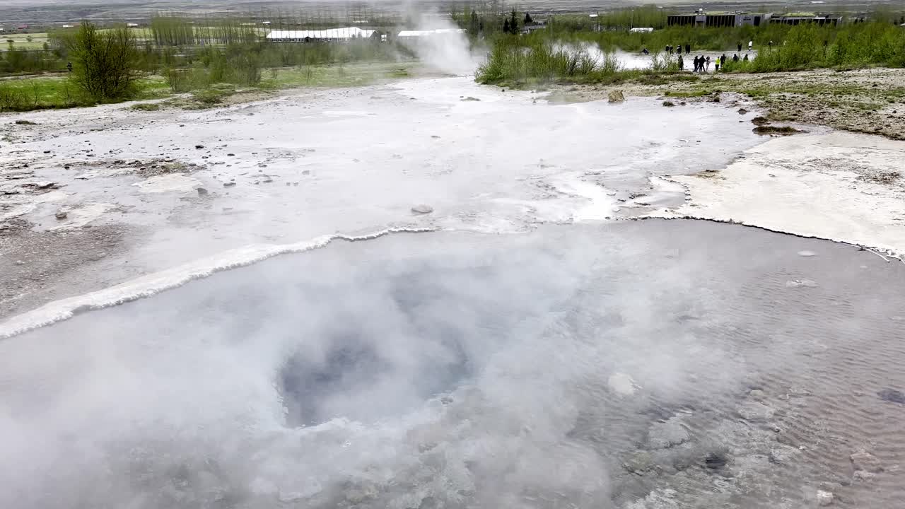 Iceland - Golden Circle - Explore the geothermal wonders of Iceland's Geysir area, where earth meets fire