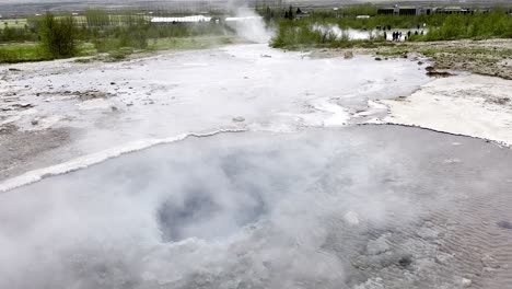 Iceland - Golden Circle - Explore the geothermal wonders of Iceland&#039;s Geysir area, where earth meets fire