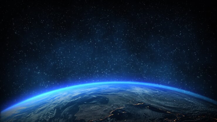 惑星地球をズームイン