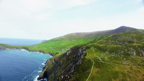 view of beautiful coastal landscape 4k