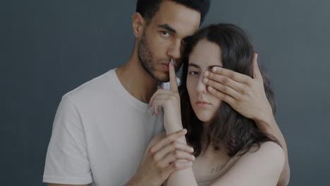 retrato de pareja