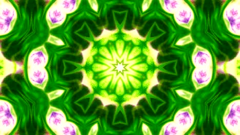 movimiento de fondo de kaleidoscopio abstractamente colorido