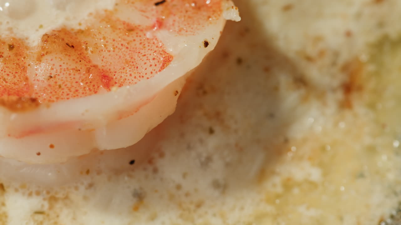 Close up of a Grilled Shrimp