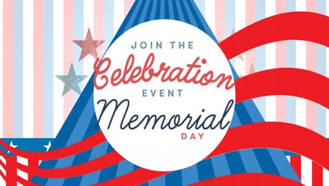 Animation-Des-Textes-„Join-The-Celebration-Event-Memorial-Day“-über-Sternen-Und-Streifen-Der-Amerikanischen-Flagge