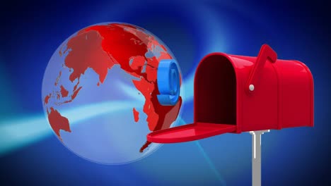 Red-mailbox-and-globe