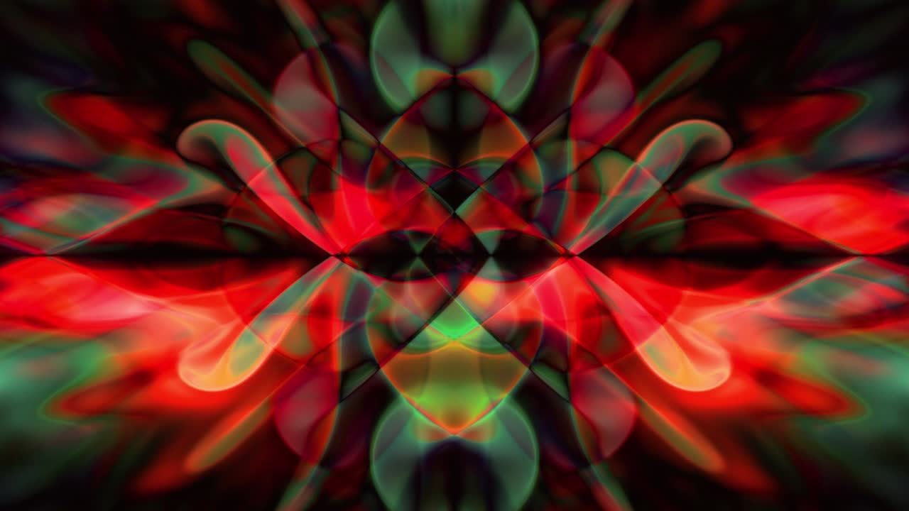 fondo sin costuras animación psicodélica colorida