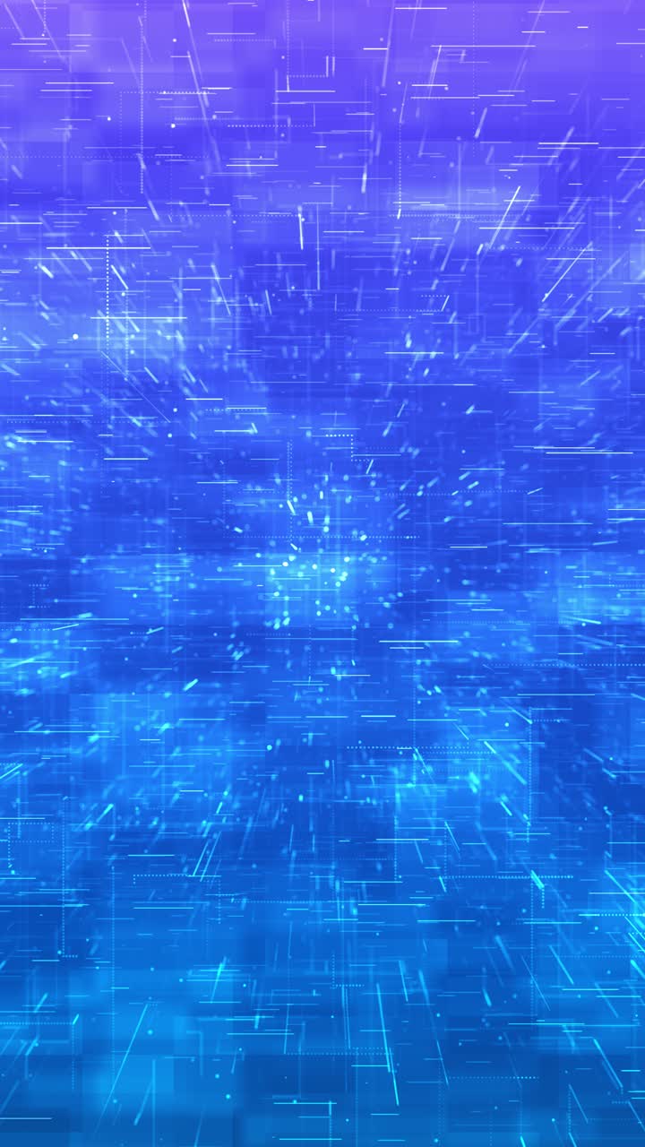 Blockchain corporate background technology business commerce data digital cyberspace particles