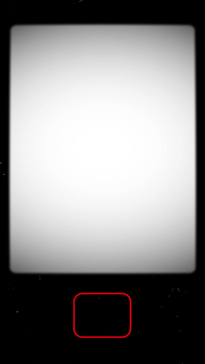 Overlay di fotogramma di pellicola vintage con indicatore di registrazione rosso