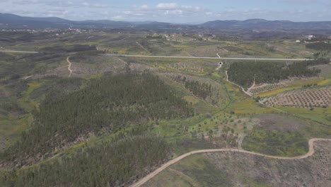 Vista-Aérea-Del-Paisaje-De-Proença-A-Nova