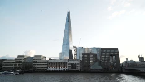 london skyline with the shard