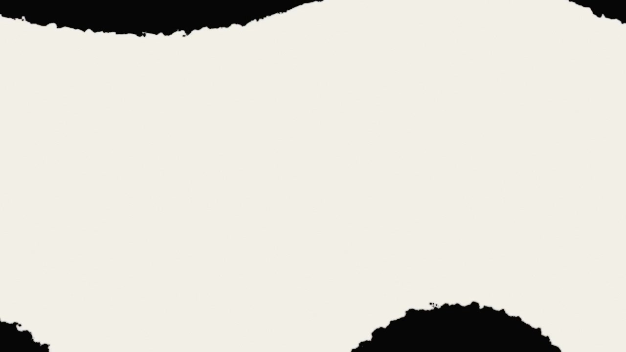 Abstract Paper Tear Transition Effect on Off-White Background