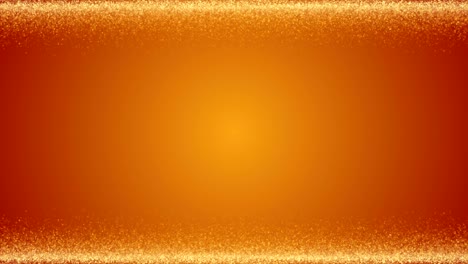 fine glittering gold christmas particles framed abstract festive luxury template background in 4k uhd video seamless loop animation