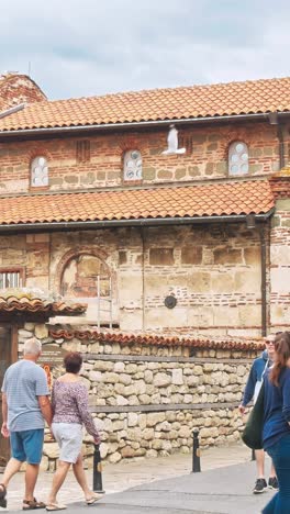 la antigua ciudad de nesebar es un patrimonio de la unesco.