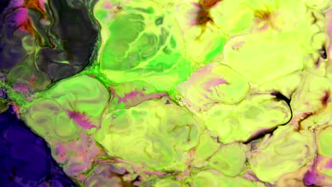 abstract colours spreading paint swirling and blast