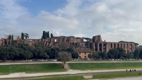 historical part of rome, italy