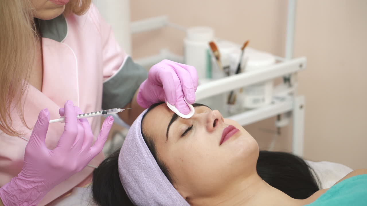 Rejuvenating facial injections.