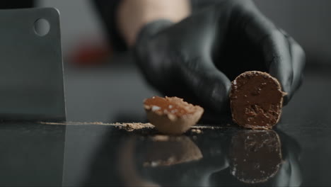 chocolate truffle preparation