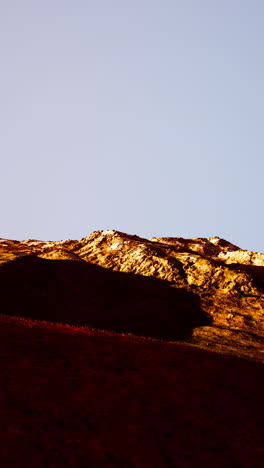 a stunning view of a mountain range