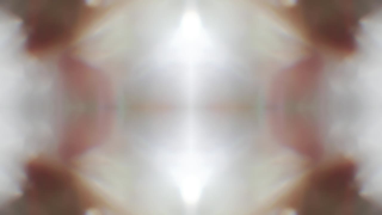 mandala redonda futurista, animación vibrante para videos de meditación