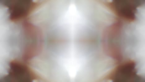 mandala redonda futurista, animación vibrante para videos de meditación