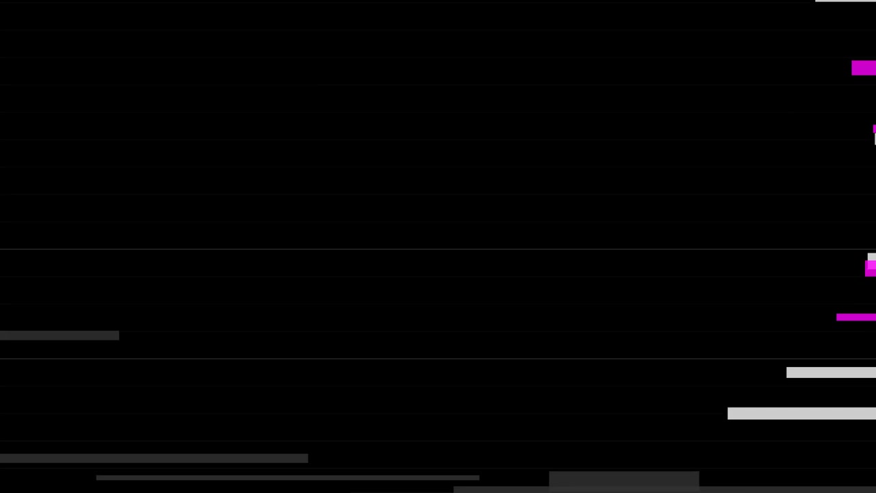 Efek Glitch Digital dengan Garis Geometris Bergerak