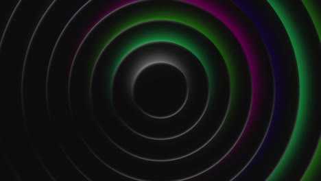 fondo de círculo geométrico abstracto