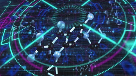 Animation-of-scope-scanning-over-molecules