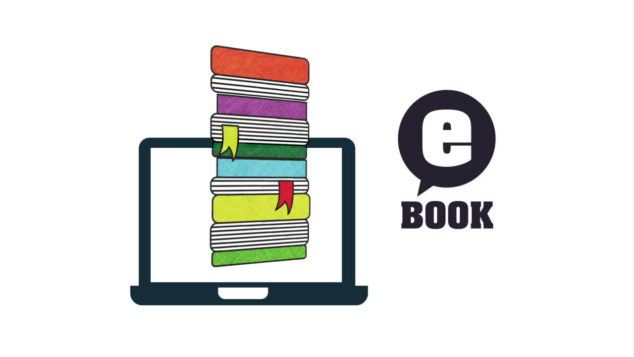 descargar diseño de libros electrónicos, animación de video