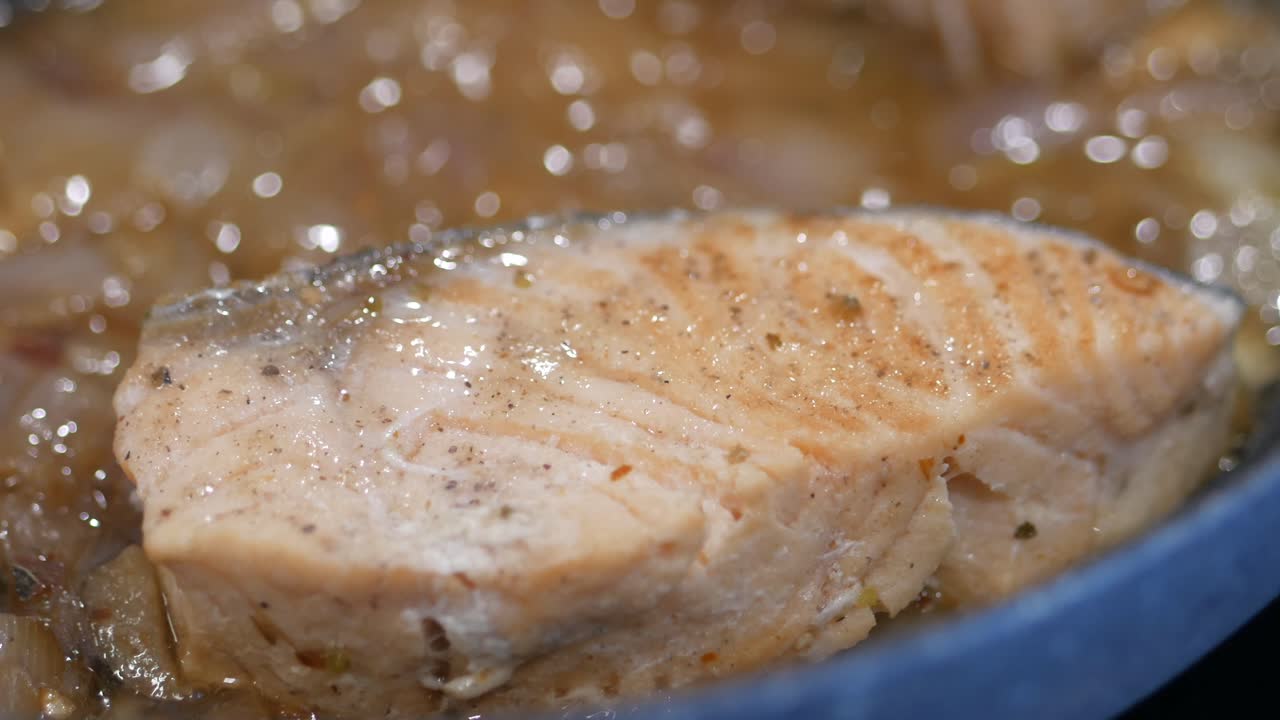 팬프라이드 연어