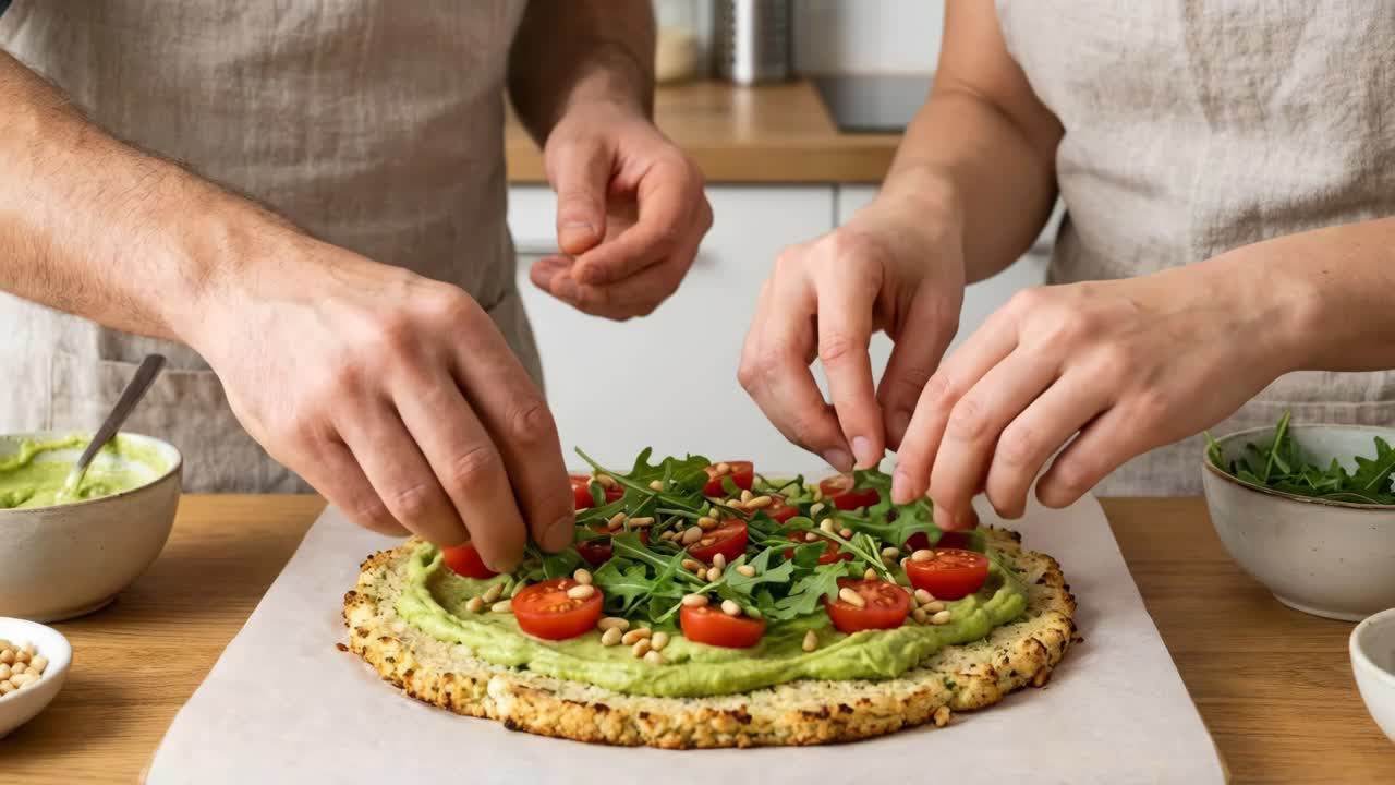 Preparare una pizza sana