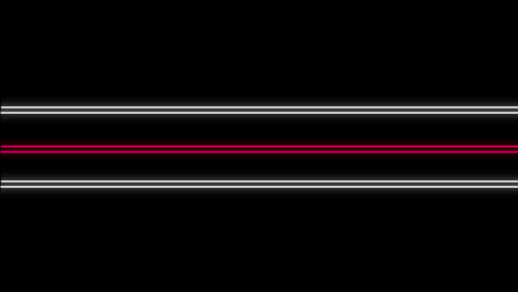 animación de líneas coloridas sobre un fondo negro