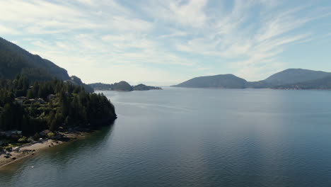 drone down the pacific coast of bc canada