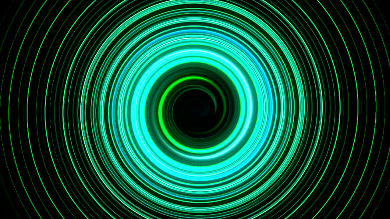 Abstract spiral rotating and twisting lines, computer generated background, 3D render background
