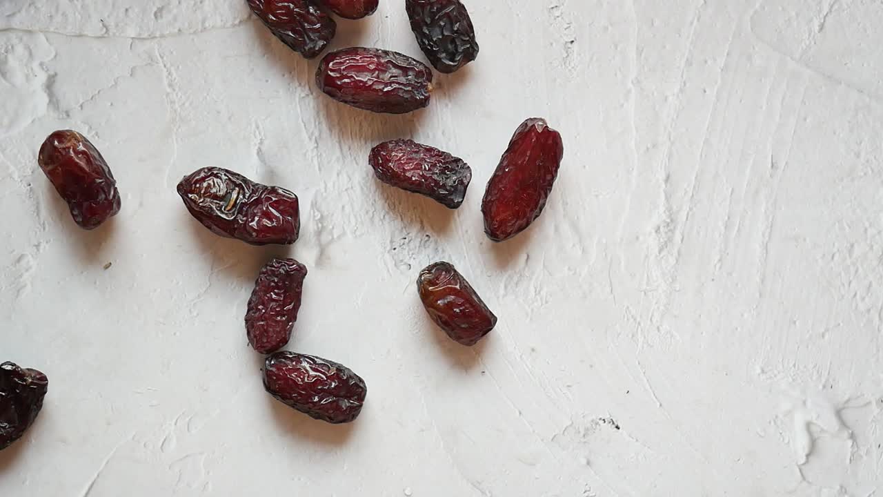 Close up of fresh date fruit in a bowl