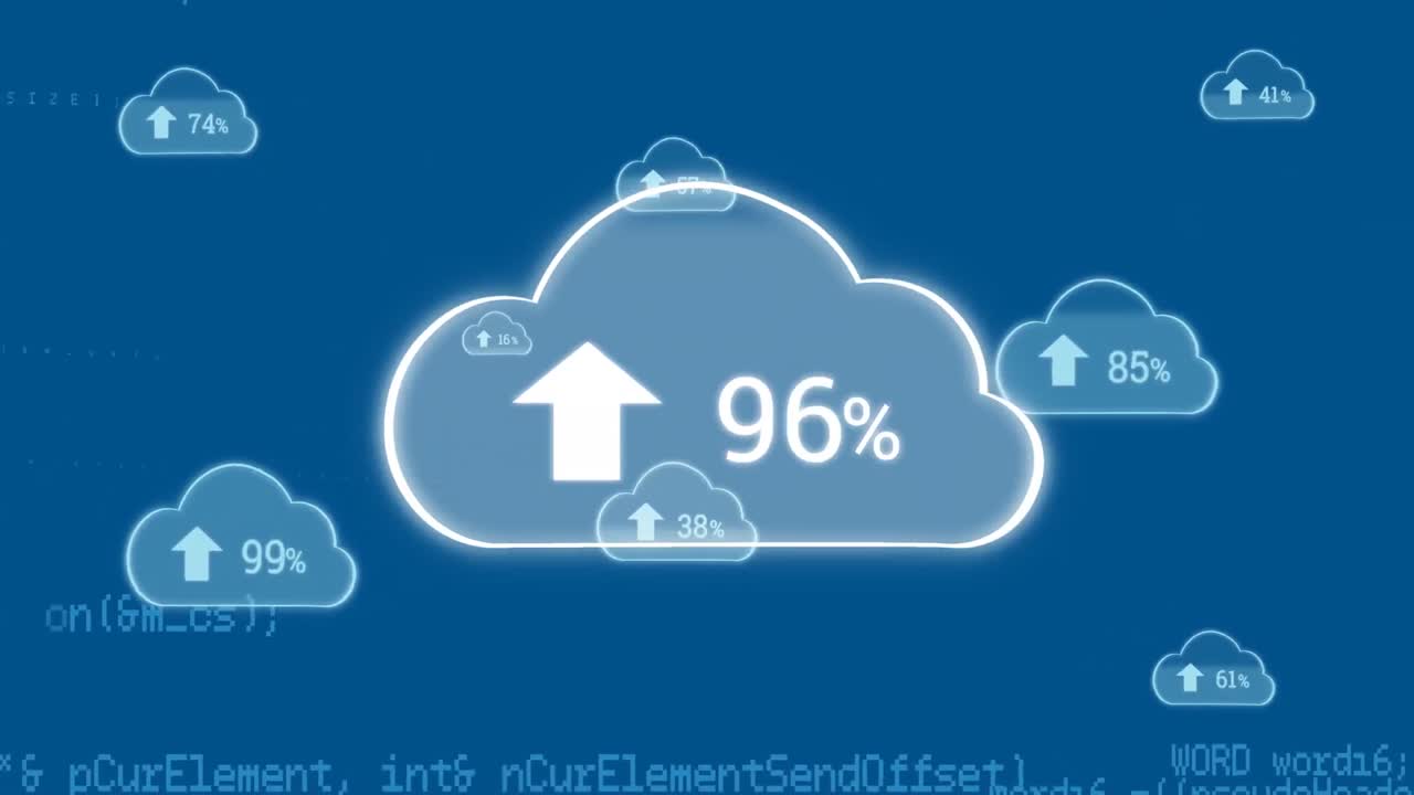 subir nubes de progreso y códigos de programa