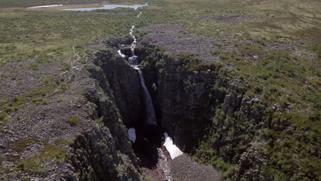 Antenne:-Nationalpark-Fulufjället-In-Schweden