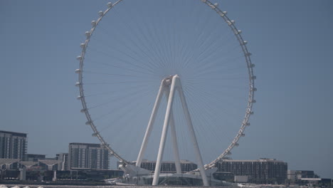 dubai observation wheel on the beach