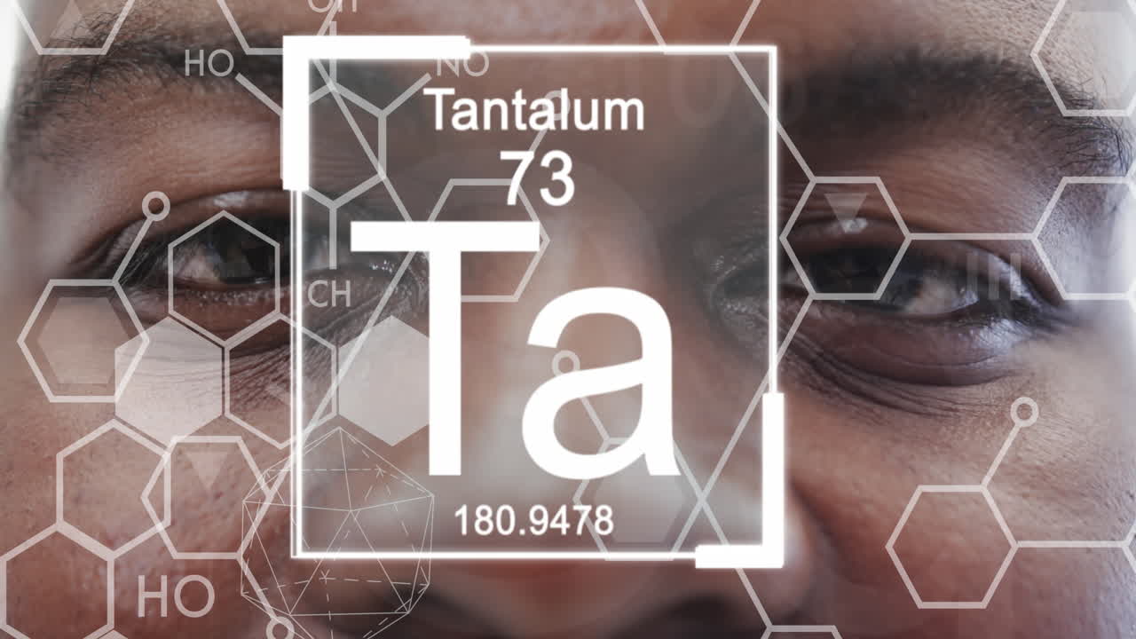 웃는 아프리카계 미국인 남성 의사에 대한 요소의 애니메이션